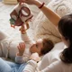Мягкая развивающая игрушка BabyOno Rabbit Karo foto