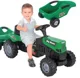 Tractor cu remorca Pilsan Power Verde foto