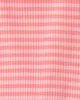 Carter's Set 3 piese Pink Stripes Ice Cream - tricou, body si pantaloni scurti foto