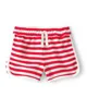 Carter's Set 2 piese Red Stripes - bluza si pantaloni scurti foto