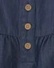Carter's Set 2 piese Chambray Shortall - tricou si salopeta foto