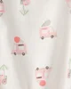 Carter's Короткий хлопковый комбинезон Ice Cream Truck Rib foto
