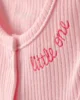 Carter's Короткий комбинезон Pink Little One foto