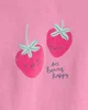 Carter's Body cu maneca scurta So Berry Happy foto