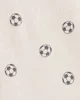 Carter's Body cu maneca scurta Ivory Soccer foto