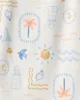 Carter's Set 3 body Bodysuit Beach Mosaic foto