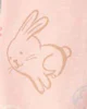 Carter's Хлопковая пижама с пинетками Easter Pink Bunny foto