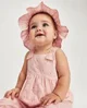 Carter's Salopeta din bumbac Pink Eyelet foto