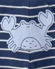 Carter's Set 3 piese Crab Art - 2 body si pantaloni foto