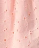 Carter's Rochita din bumbac Easter Pink Eyelet foto