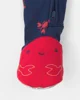 Carter's Pijama din bumbac cu botosei Navy Lobster Feet foto