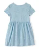 Carter's Хлопковое платье Blue Floral Ladybug foto