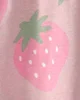 Carter's Хлопковое платье Pink Strawberry foto