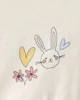 Carter's Хлопковое платье White Bunny foto