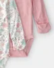 Carter's Комплект 2 бодиков с длинными рукавами PurelySoft Butterfly Garden foto