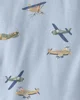 Carter's Set 2 body cu maneca lunga PurelySoft Vintage Plane foto