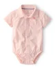 Carter's Комплект 2 в 1 Pink Collared - боди и шорты на бретелях foto
