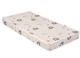 Saltea pentru patut KikkaBoo Memory Comfort Elephants Green, 120x60x12 cm foto