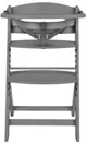 Деревянный стульчик для кормления KikkaBoo Nordy Dark Grey foto