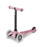 Trotineta 6 in 1 Micro Mini Rock&Go Deluxe LED Dusty Rose foto