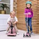 Trotineta 6 in 1 Micro Mini Rock&Go Deluxe LED Dusty Rose foto