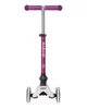 Trotineta Micro Mini Deluxe Foldable ECO LED Tulip Purple foto