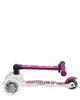 Trotineta Micro Mini Deluxe Foldable ECO LED Tulip Purple foto