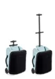 Troller Micro Ride On Luggage Eazy Frosty Blue Limited Edition foto