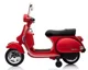Электрический мотоцикл KikkaBoo Vespa PX150 Red foto