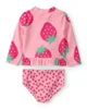 Carter's Set 2 piese costum de baie Rashguard Pink - bluza cu maneca lunga si slip foto