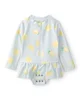 Carter's Costum de baie intreg Rashguard Lemon Blue foto