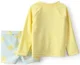 Carter's Комплект для плавания 2 в 1 Rashguard Lemon - кофта с длинным рукавом и шорты foto
