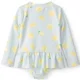 Carter's Costum de baie intreg Rashguard Lemon Blue foto