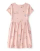 Carter's Rochie din bumbac Easter Pink foto