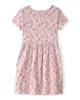 Carter's Хлопковое платье Ivory Floral foto