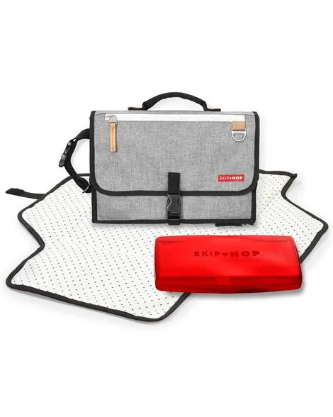 Statie de schimbat Skip Hop Pronto Signature Grey Melange foto
