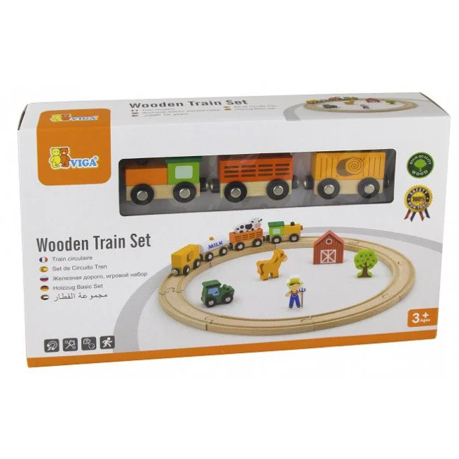 Set de joc Viga Toys Train, 20 buc. foto