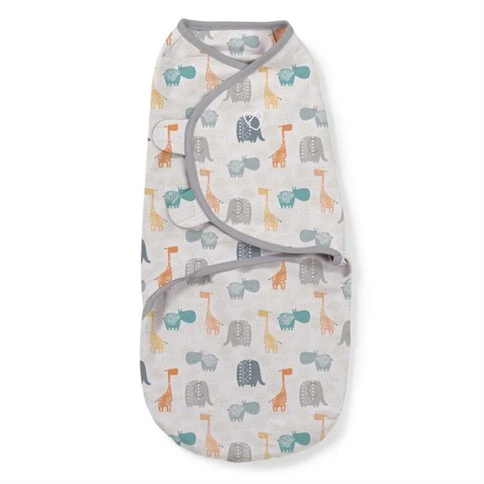 Sistem de infasare pentru bebelusi Summer Infant SwaddleMe Jungle (0-3 luni), 2 piese foto