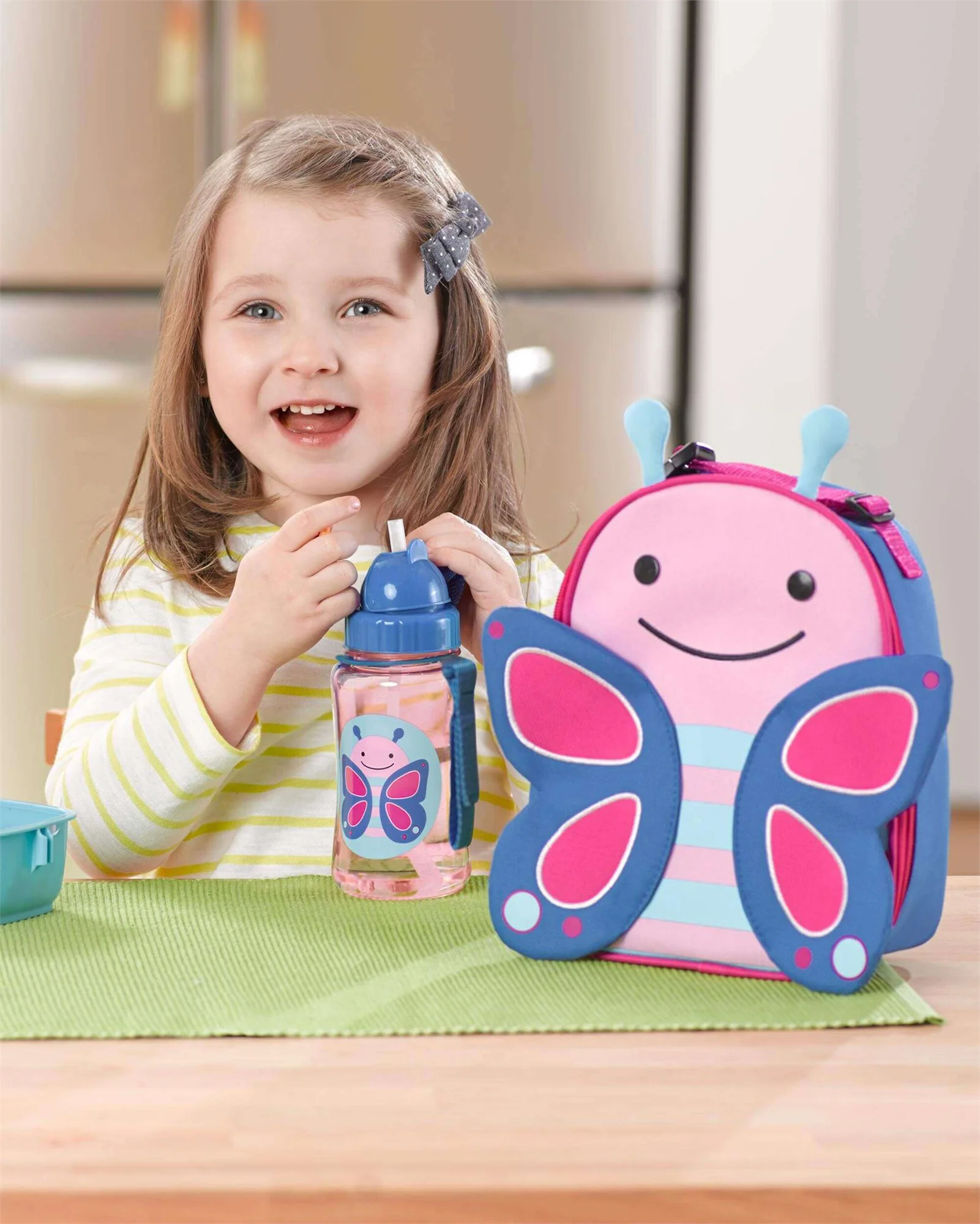 Geanta pentru pranz Skip Hop Zoo Fluturas foto