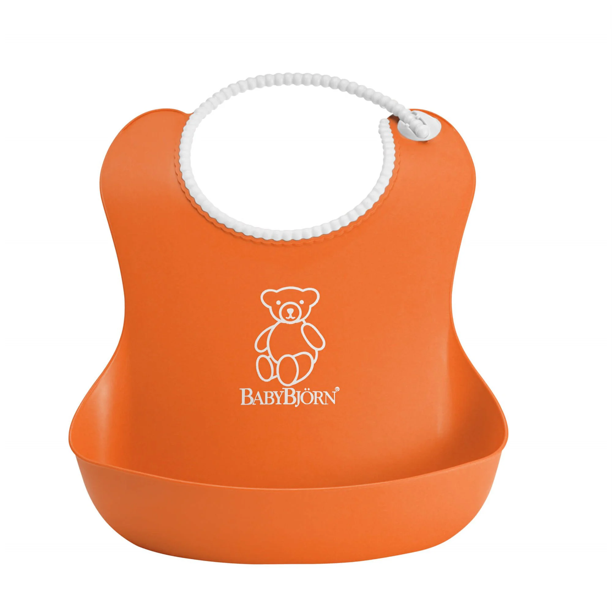 Set pentru alimentatie BabyBjorn Baby Feeding Set Orange