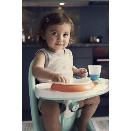 Set pentru alimentatie BabyBjorn Baby Feeding Set Orange