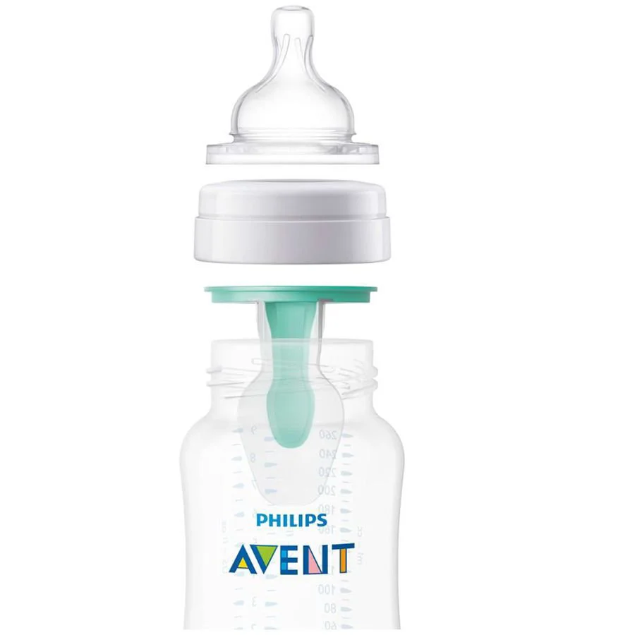Set 2 Biberoane Philips AVENT Clasic cu un dispozitiv anticolici AirFree™ foto