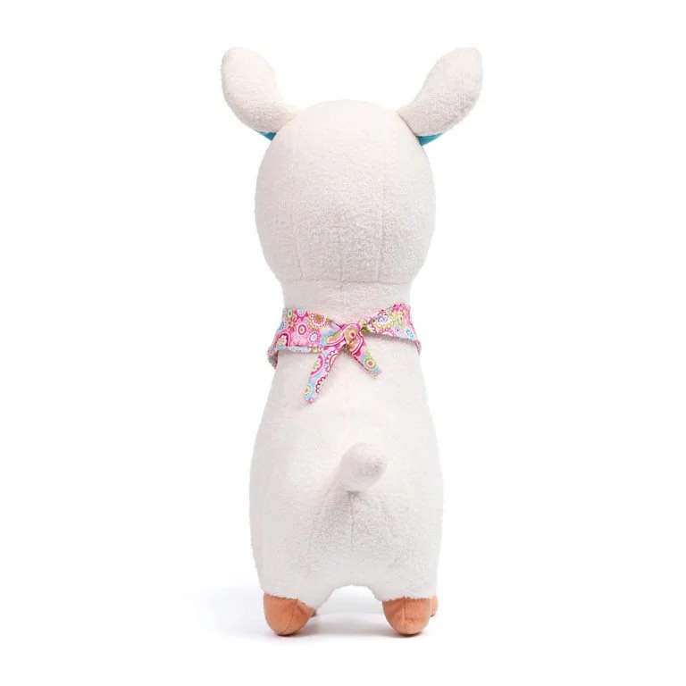 Jucarie de plus cu zornaitoare BabyOno Llama Alabama, 49 cm foto