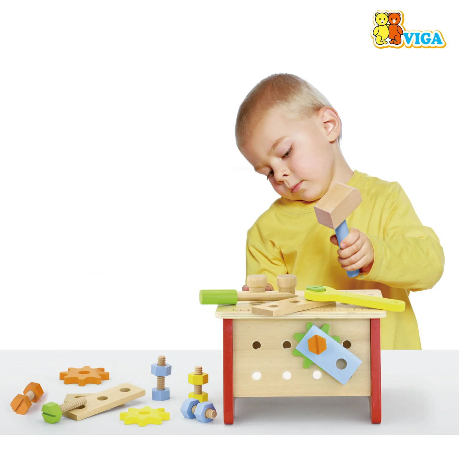 Деревянная игрушка Viga Toys Table Top Workbench foto
