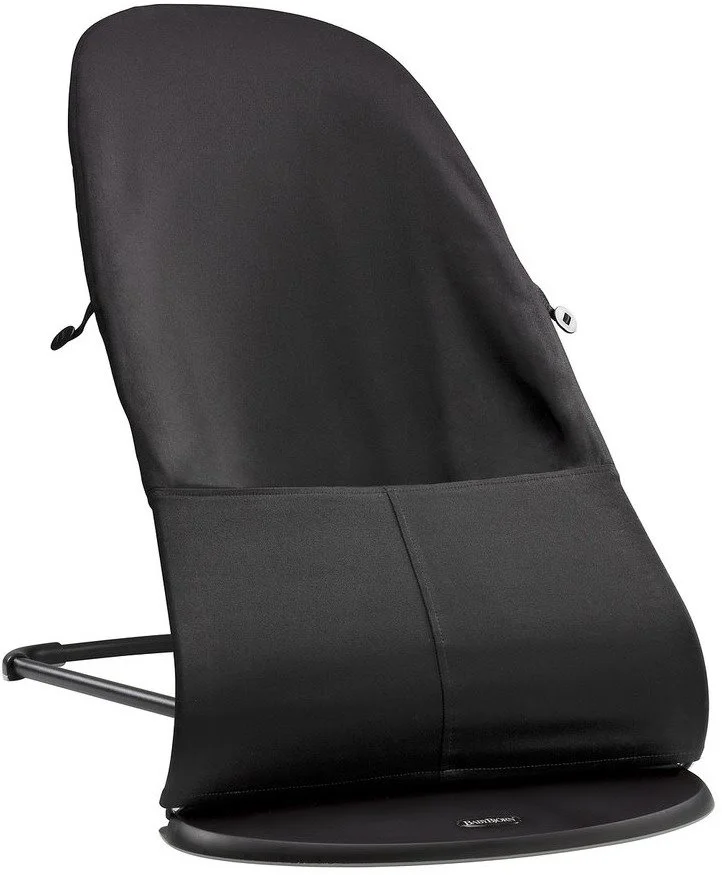 Balansoar BabyBjorn Balance Soft Black/Dark Gray, Bumbac