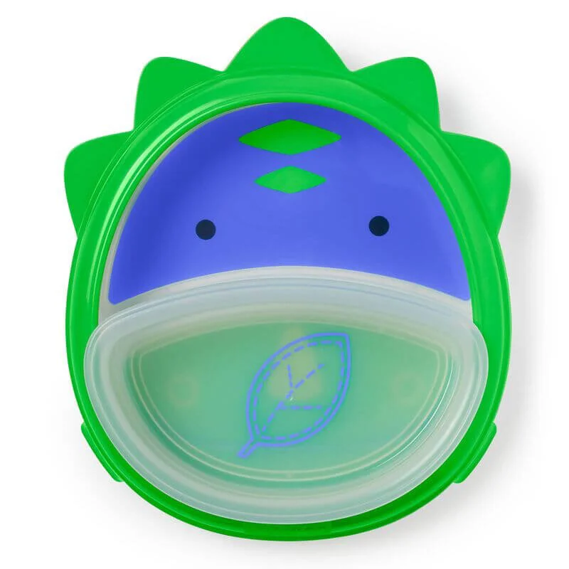 Set Farfurie si Bol Skip Hop Zoo Smart Dino foto