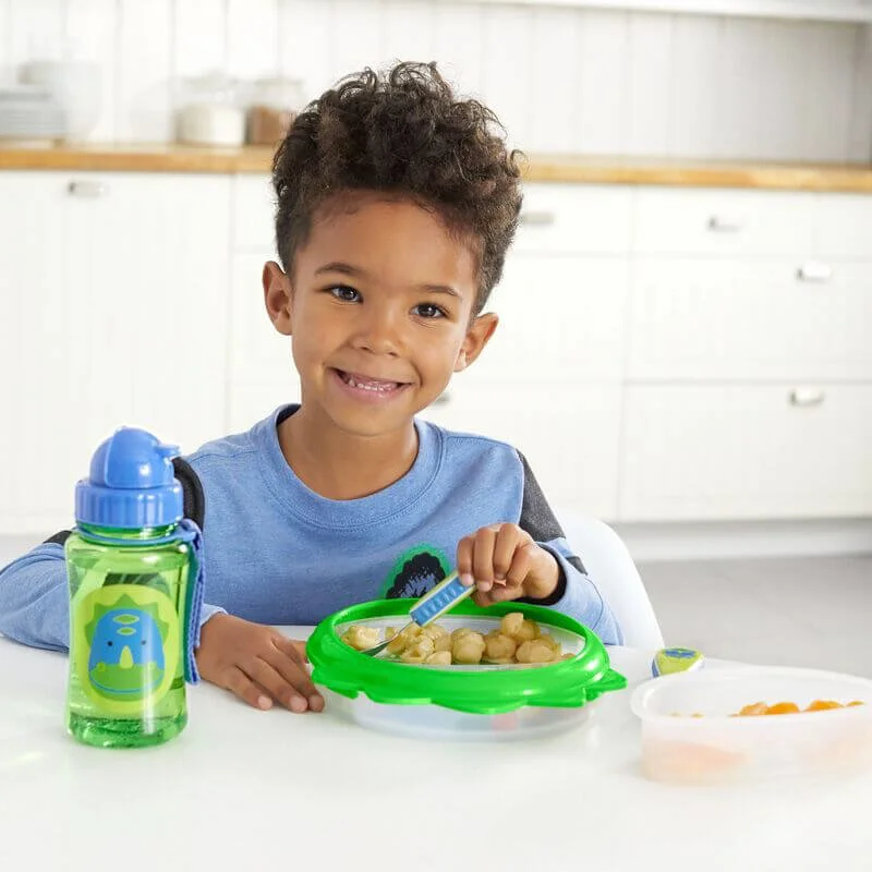 Set Farfurie si Bol Skip Hop Zoo Smart Dino foto