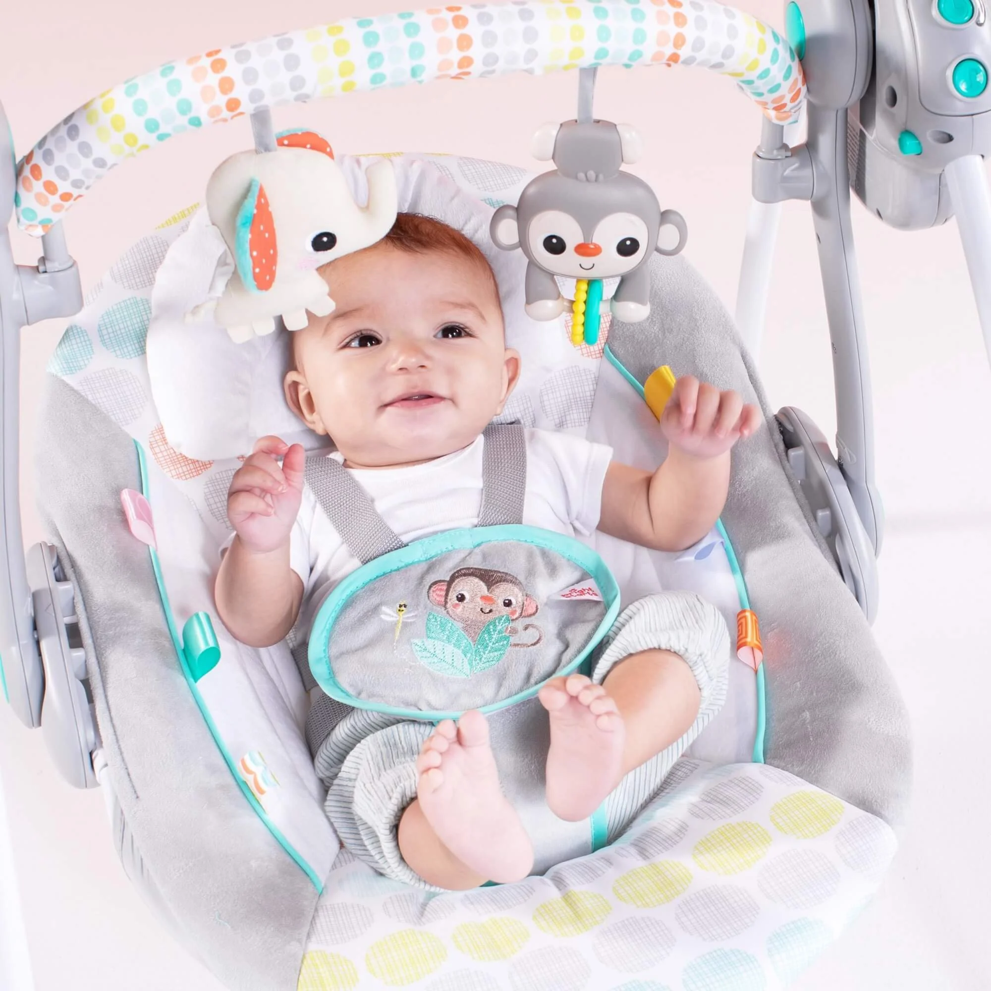 Музыкально-электронные качели Bright Starts Whimsical Wild™