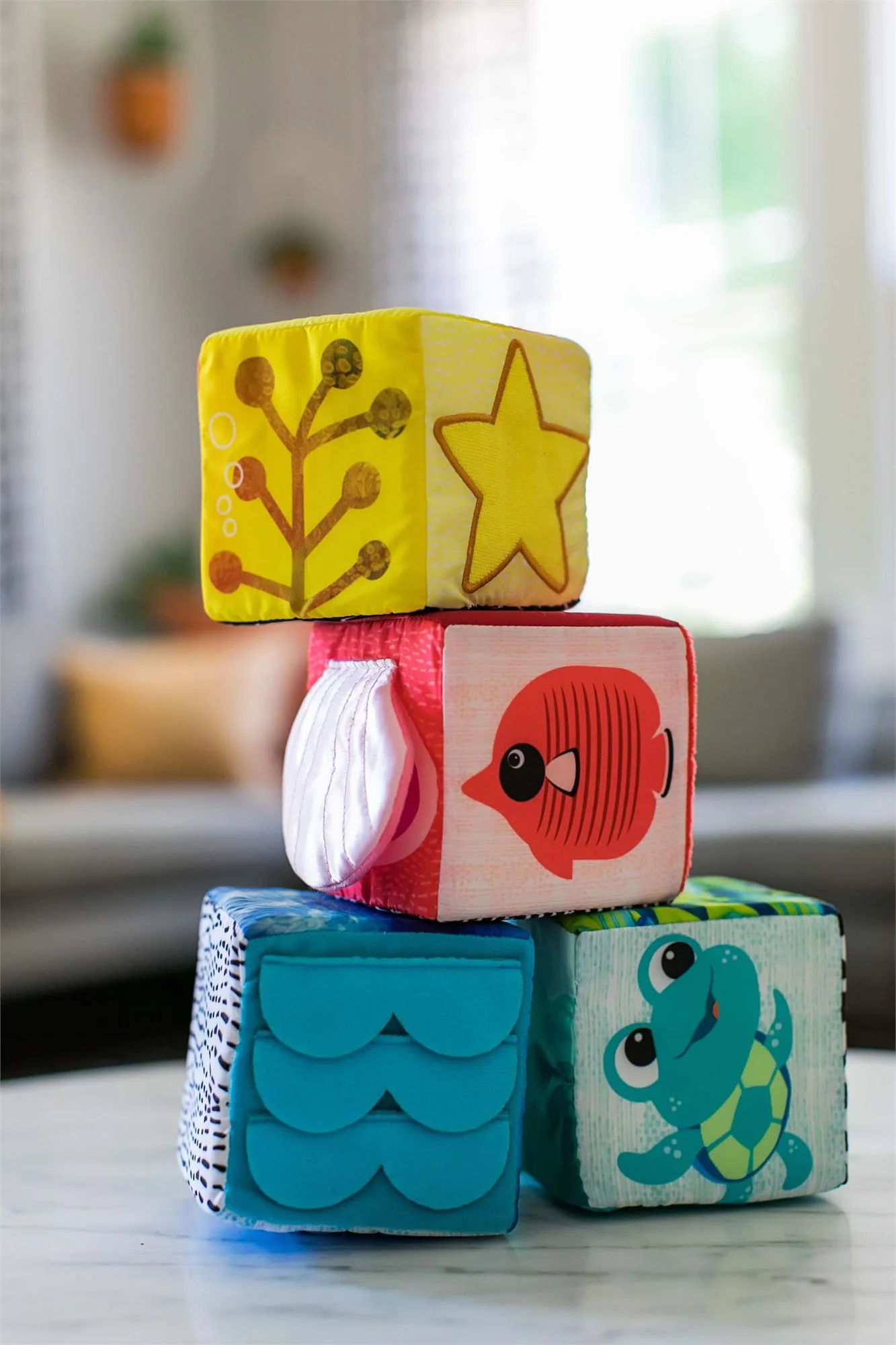 Мягкие кубики Baby Einstein Explore & Discover™