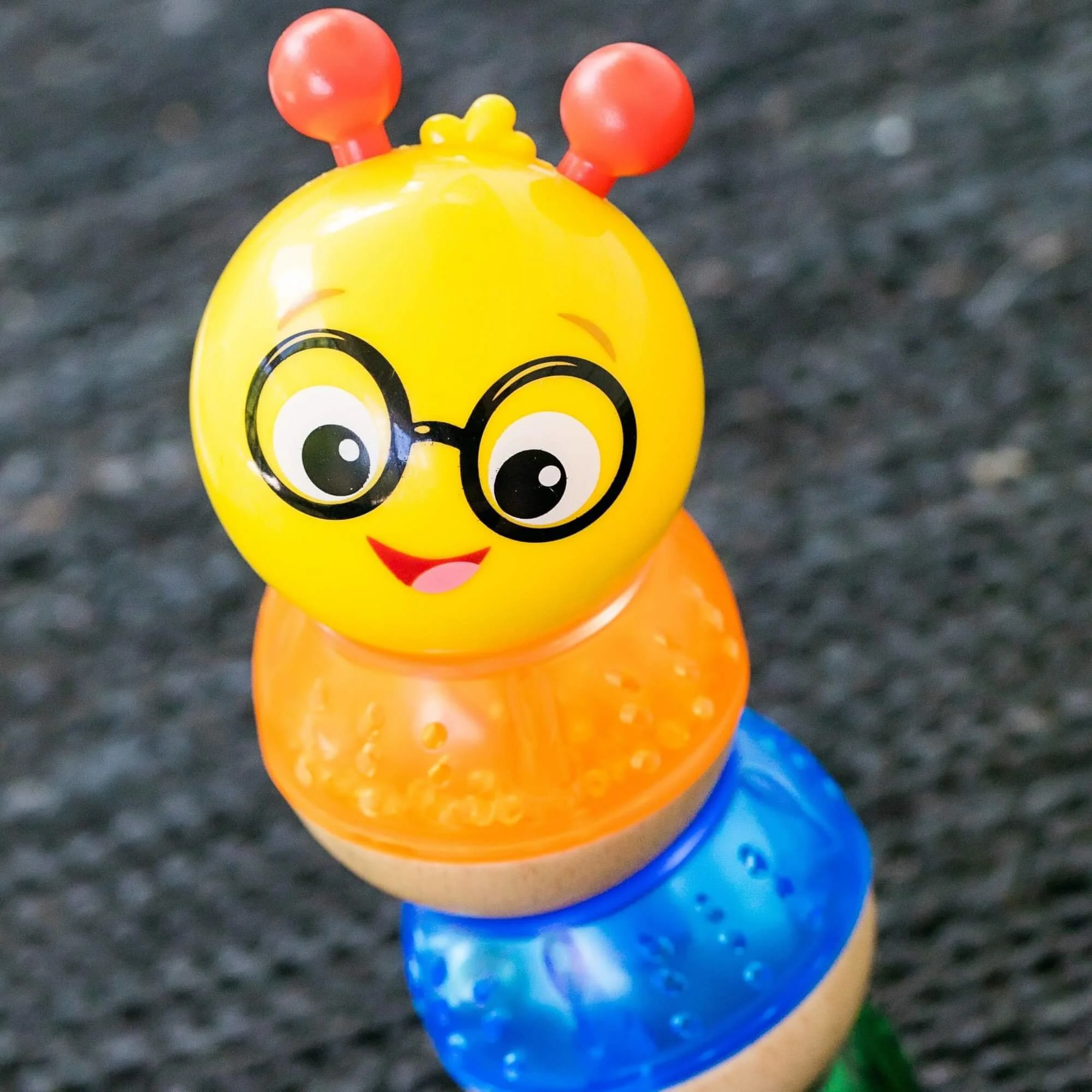 Jucarie de lemn muzicala Hape & Baby Einstein Balancing Cal